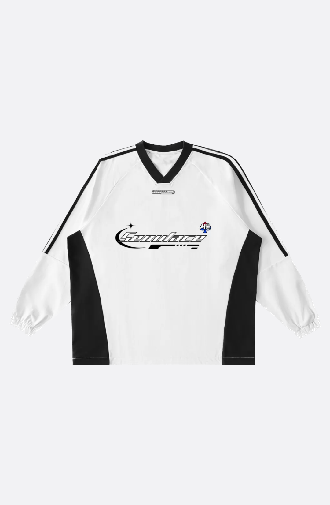 Seoulace™ Save Your Seoul - White Classic Jersey Crew